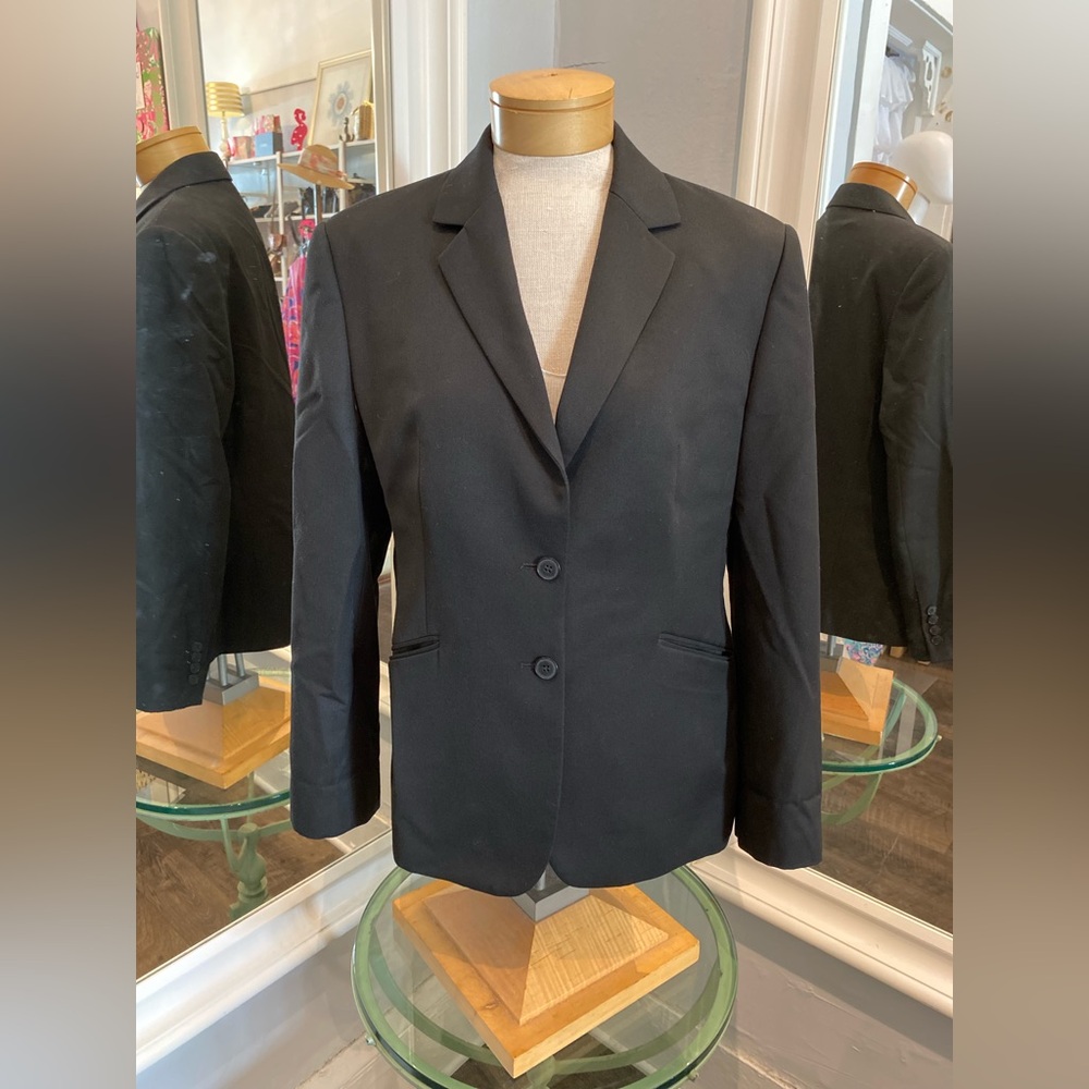 Brook Taverner black blazer size 14R